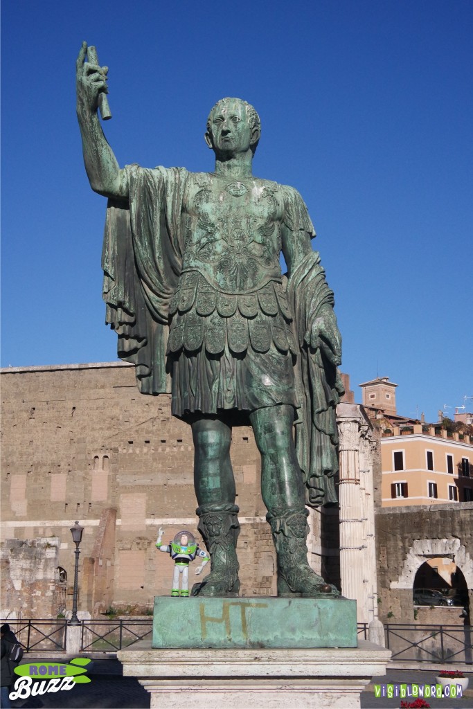 Rome Buzz - Hail Caesar - photograph copyright David Bailey (not the)