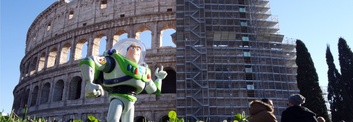 Rome Buzz - the Colosseum - photograph copyright David Bailey (not the)