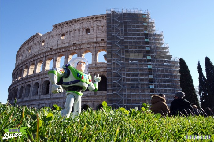 Rome Buzz - the Colosseum - photograph copyright David Bailey (not the)