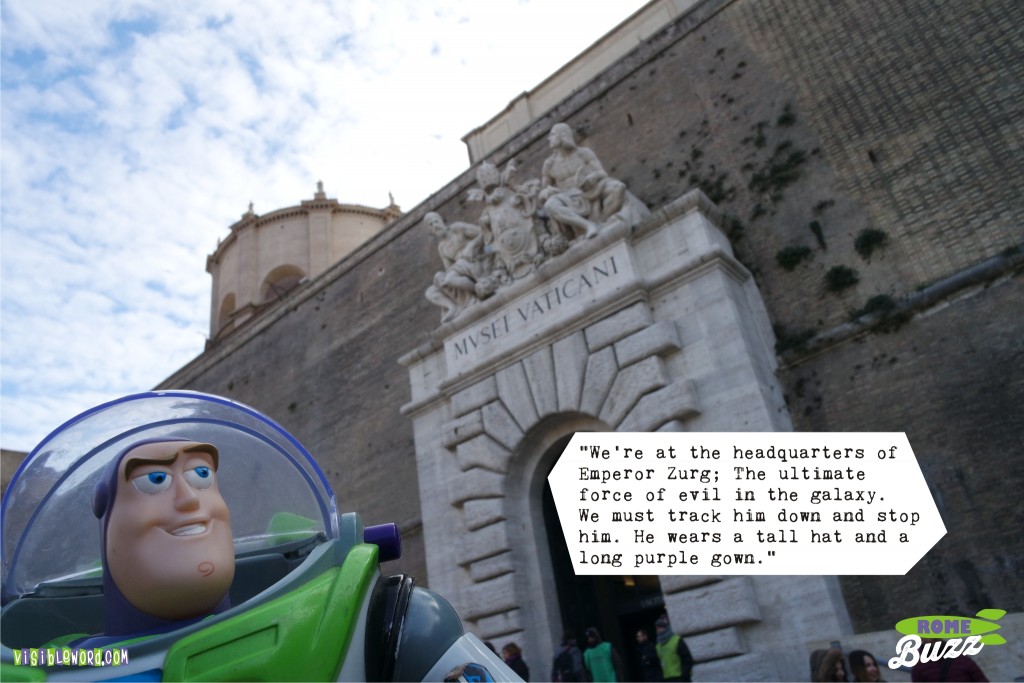 Rome Buzz - Zurg's evil empire - photograph copyright David Bailey (not the)