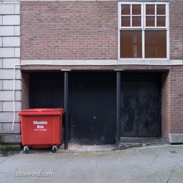 Welcome to Oldham - Visible Word - photograph (c) David Bailey (not the)