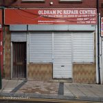 Welcome to Oldham – Visible Word – photograph (c) David Bailey (not the)