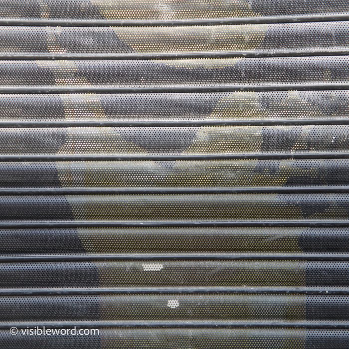 Welcome to Oldham - Visible Word - photograph (c) David Bailey (not the)