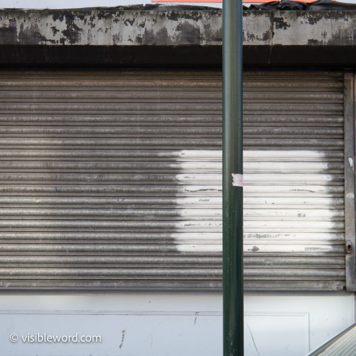 Welcome to Oldham - Visible Word - photograph (c) David Bailey (not the)