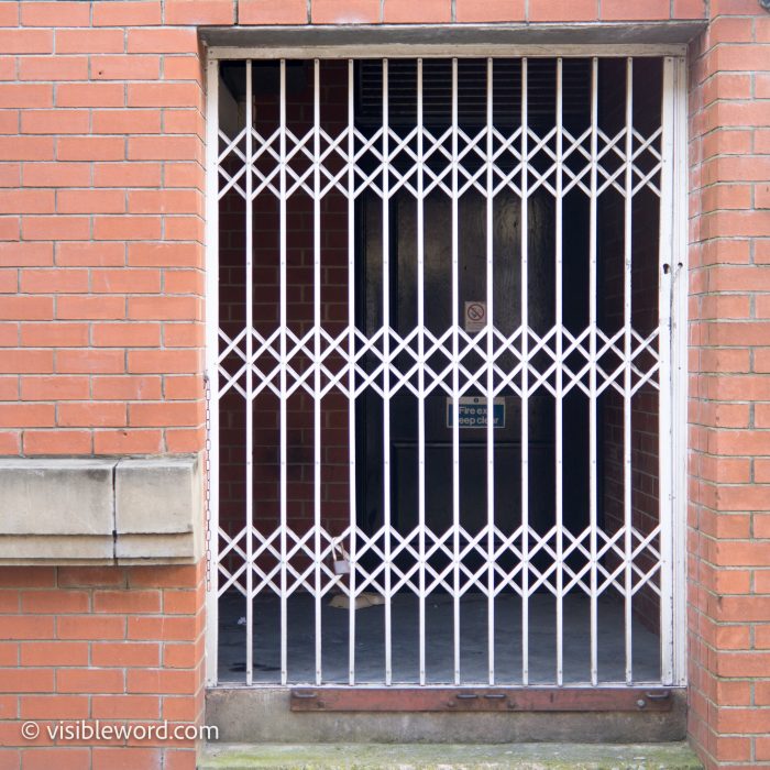 Welcome to Oldham - Visible Word - photograph (c) David Bailey (not the)