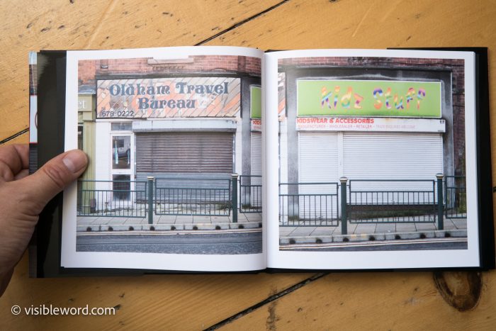 Welcome to Oldham - Visible Word - photograph (c) David Bailey (not the)