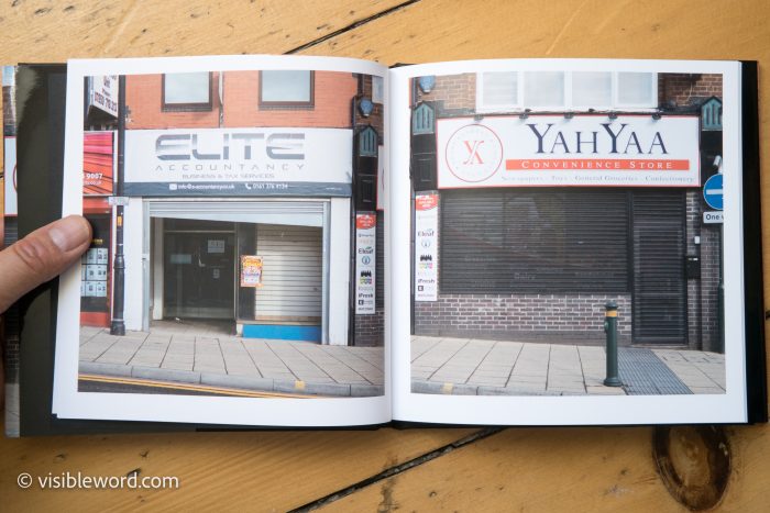 Welcome to Oldham - Visible Word - photograph (c) David Bailey (not the)